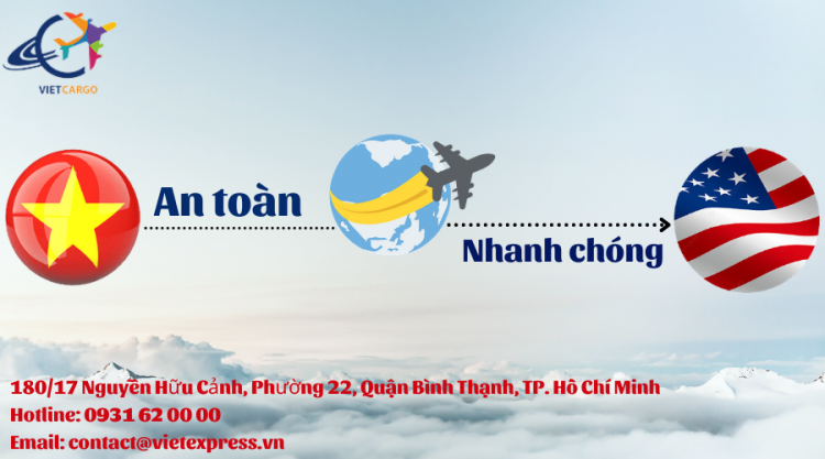 Gửi hàng đi Mỹ giá rẻ tại TP.HCM